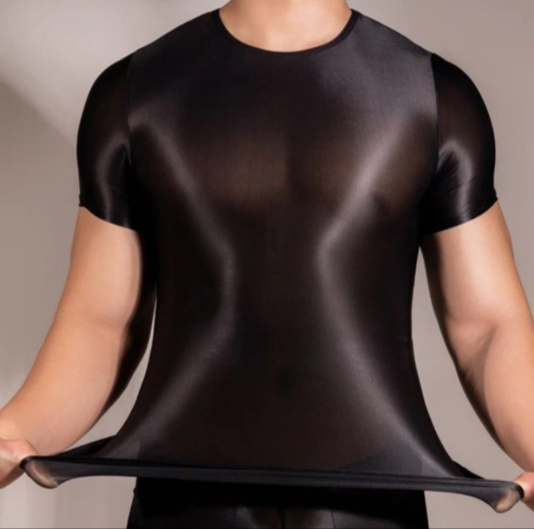 Feline men silky silk comfy sleepwear